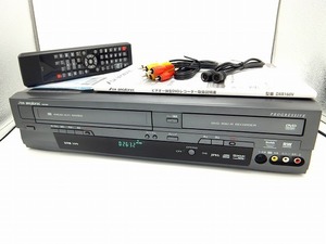 ●極美品●オーバーホール済●ビデオ⇔DVDかんたんダビング●DXアンテナ●DXR160V●地デジ搭載ビデオ一体型DVDレコーダー●付属品一式付き