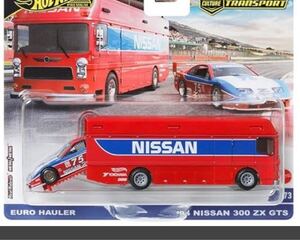 未開封 ホットウィール チーム トランスポート ニッサン 300ZX GTS HotWheels TEAM TRANSPORT EURO HAULER 94 NISSAN 300 ZX GTS 