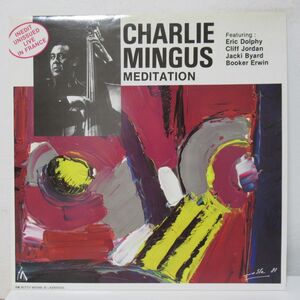 JAZZ LP/FRANCE ORIG./美盤/Charlie Mingus - Meditation/Ｂ-12927