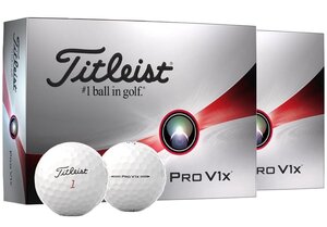 ★新品★タイトリスト★Pro V1Xボール★ホワイト 2ダース★ローナンバー(1～4)★日本正規品★