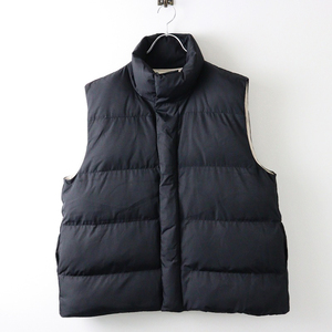 美品 2023AW ジャーナル LUXE購入 シックススリーナインセブン 6397 MIGHTY VEST 中綿入 マイティーベスト M-L/ブラック【2400014022230】