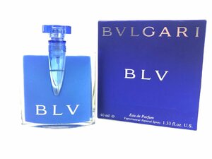 ブルガリ　BVLGARI　BLV　ブルー　オードパルファム　スプレー　40ml 　残量：9割　YK-5867