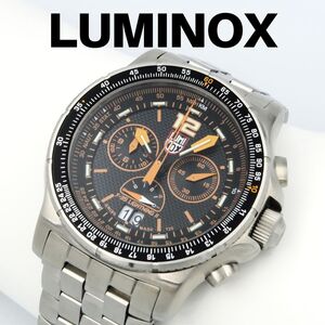 Luminox ルミノックス　XA.9382.1　シルバー　高級モデル　F-35 　ミリタリーウォッチ