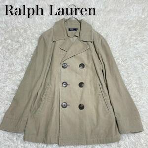 極美品 レア Ralph Lauren コーデュロイ Pコート160 Sサイズ　ラルフローレン