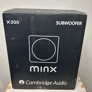 希少 未使用 開封品 Cambridge Audio ケンブリッジオーディオ X300 BK [サブウーファー ブラック] Subwoofer