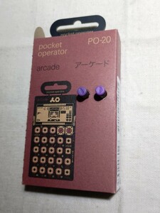 ポケットオペレーター シンセサイザー PO-20 arcade ポケットサイズ Teenage Engineering 検 ドラムマシン チップチューン 