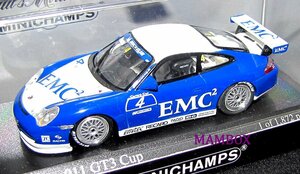 【SALE】ミニチャンプス☆1/43 400036204 ポルシェ 911 GT3 Cup カレラ cup 2003 Team カースポーツ 1872台限定