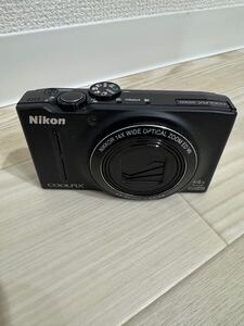 Nikon COOLPIX S8200 ニコン　クールピクス　ブラック コンデジ　コンパクトデジタルカメラ　デジカメ