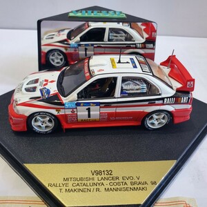 VITESS ビテス 1/43 「MITSUBISHI LANCER EVO.V RALLY CATALUNYA COSTA 98」ランエボ 5 ラリー カタルニア 新品未使用 339