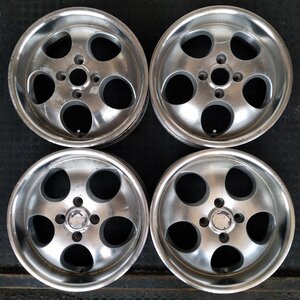 管理番号：A10-129【4本価格】【15x5J 4x100 ET+45 ハブ73】PIAA ROZZA・軽自動車等・店頭引取可能・適格請求書発行可能