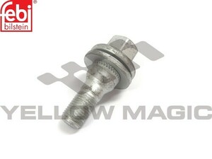 【Febi bilstein】 ホイールボルト(アルミホイール用) [PEUGEOT プジョー,2008 / 9817024580,9644576680,29208]