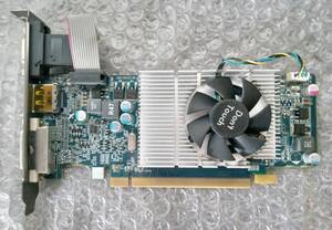 【中古パーツ】AMD Radeon HD 7570 グラフィックボード/ビデオカード PCI-E VGA/DP/DVI■K1010-1