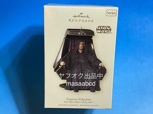 ★18年前2006年★パルパティーン皇帝 スターウォーズ ホールマーク オーナメント★Hallmark多種を出品中★