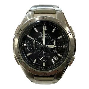 ￥1～ CASIO カシオ 5174 WVQ-M410 WABE CEPTOR 電波ソーラー 腕時計 SS ステンレススチール メンズ腕時計