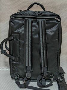 極美品 PORTER 3WAY リュック バッグ ブラック ブリーフケース ポーター 品番622-76672