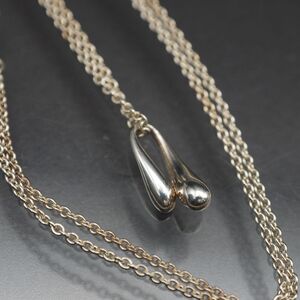 X869 スタージュエリー Star STERLING SILVER925刻印 ペンダント ネックレス デザイン シルバー