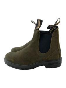 Blundstone◆サイドゴアブーツ/UK4/KHK/スウェード