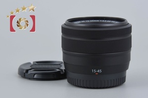 【中古】FUJIFILM 富士フイルム XC 15-45mm f/3.5-5.6 OIS PZ ブラック