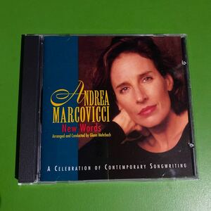 USA盤CD●ボーカル・レア物●ANDREA MARCOVICCI/アンドレア・マルコビッチ「New words」(CABARET RECORDS CACD 5018-2)