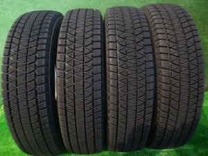 【青森発】中古 ブリジストン スタッドレス 冬 タイヤ BLIZZAK DM-V3 175/80R16 4本 7~8分山 2022年製 【個人宛は支店止め配送】