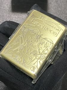 zippo リコリス リコイル ゴールド 2面刻印 アニメ 希少モデル 2023年製 GOLD 千束 たきな 喫茶 リコリコ