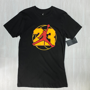 USA正規品 【XL】 NIKE ナイキ AIR JORDAN エアジョーダン 半袖 Tシャツ スタンダードフィット ジャンプマン 23 黒 (AJ2) アメリカ規格