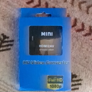 HD Video Converter HDMI→INPUT RCA→OUTPUT