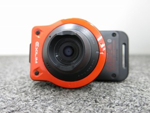 カシオ CASIO カメラ部/コントロール部分離 フリースタイルデジタルカメラ EXILIM EX-FR10 オレンジ