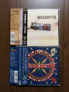 メガデス MEGADETH / リスク , キャピトル・パニッシュメント