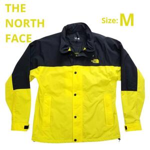 THE NORTH FACE ノースフェイス ハイドレナウィンドジャケット M レモンイエロー×ブラック NP21835 ウインドブレーカー ナイロン 登山 