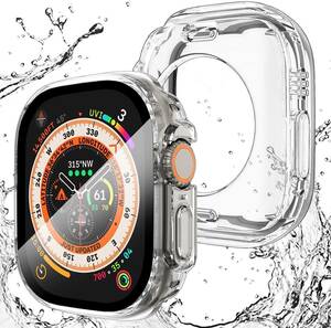 クリア 49mm [AMAPC] 【2023強化版】 for Apple Watch ケース Apple Watch Ultra 