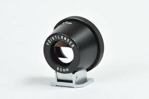 ★希少良品★Voigtlander フォクトレンダー 90mm ビューファインダー ブラック♪/m12