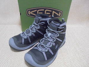 キーン トレッキング サーカディア　CIRCADIA MID WP BLACK／STEEL GREY 27cm 9us 