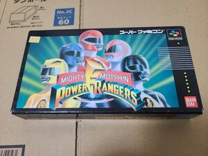 「マイティ・モーフィン・パワーレンジャー」 スーパーファミコン【箱説付き】MIGHTY MORPHIN POWER RANGERS