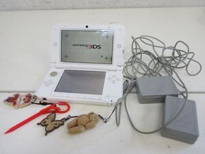 S129-S3-16225 ジャンク Nintendo 3DS LL SPR-001 スージーズー 本体 現状品1