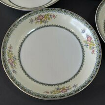 ◎希少美品 CA362AD　オールドノリタケ　NORITAKE 1924年サクラ印　花絵 深皿 プレート 1枚