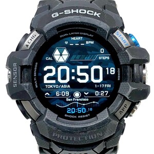 良品 G-SHOCK GSW-H1000-1 G-SQUAD PRO スマートウォッチ GPS計測 USB充電 Wear OS by Google搭載 2021年5月発売 【ITVGM1U5KZOY】