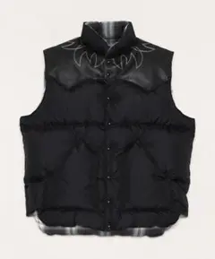 新品 RMFC Down Vest W/EMB’D size:M ロッキー