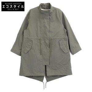 美品/23年製 NIJYUSANKU 23区 CMSWSA0931 4WAY モッズ コート 38 カーキ レディース