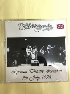 WHITESNAKE CD LYCEUM UK 1978 1枚組　同梱可能