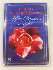 A1505 中古 DVD THE ALFEE 19th TOKYO AUBE STADIUM ALFEE CLASSICS NIGHT ジ アルフィー