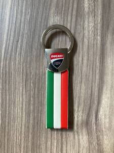 ★送料無料★Ducati Corse Tricolor Keyring ドゥカティ トリコロール キーリング キーホルダー