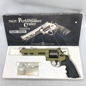 【中古】18歳以上 タナカワークス　ガスリボ　M629 S＆W パフォーマンスセンター 44マグナム NATO GREEN　箱傷み有[240070131330]