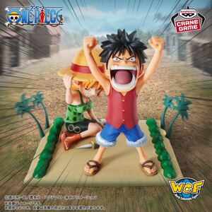 未開封◇ワンピース フィギュア ログストーリーズ ルフィ＆ナミONE PIECE WORLD COLLECTABLE FIGURE LOG STORIES MONKEY.D.LUFFY & NAMI