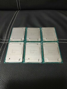 6個セット　Intel　XEON GOLD 6154 サーバー CPU