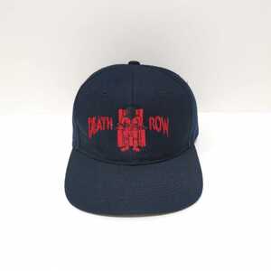 即決 90s デスロウ DEATH ROW スナップバック CAP キャップ VINTAGE TUPAC