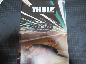 THULE SWEDEN 1998-1999 スウェーデン スーリー総合カタログ レア資料 ジャンク 擦れ折れ汚れ部分破れ有