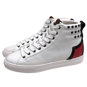 COACH コーチ ハイカットスニーカー G2008 C227 Western High Top 牛革 スタッズ スタッズ