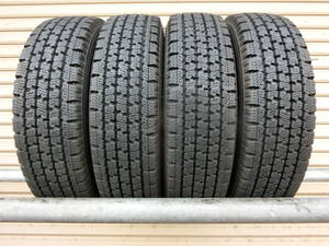 ★ 145R12 6PR ★ 4本セット ★ TOYO ★ DELVEX 935　2021年製　約8.5分山　冬用タイヤ　軽トラ　軽バン用タイヤ