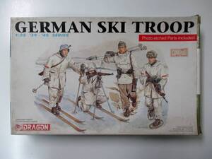 02T538☆ 【未組立品】　GERMAN SKI TROOP 1/35　ドラゴン DRAGON ハセガワ Hasegawa